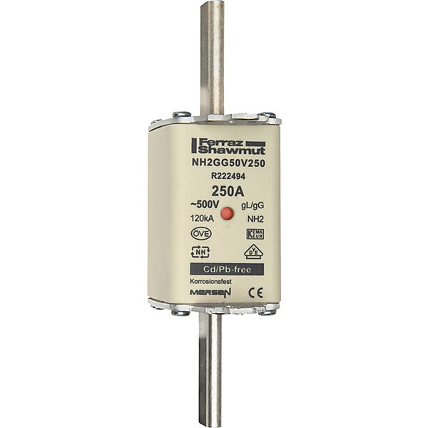 Mersen NH-Sicherungseinsatz SF Gr.2 gG 250A/500V KM NH2GG50V250